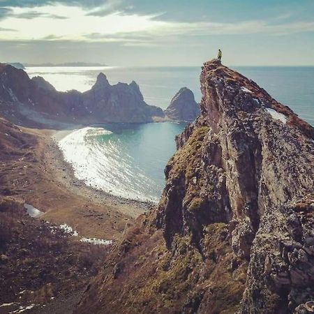 Fjosen - Bleik Beach Apartman Kültér fotó