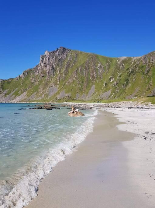 Fjosen - Bleik Beach Apartman Kültér fotó